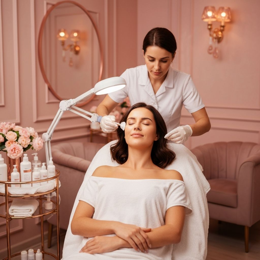 Soin beauté visage salon Cléopâtre Alger