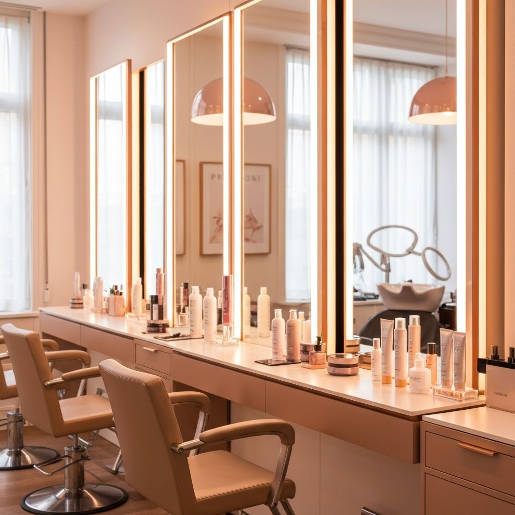 Salon de beauté Cléopâtre à Alger Hussein Dey - Intérieur élégant