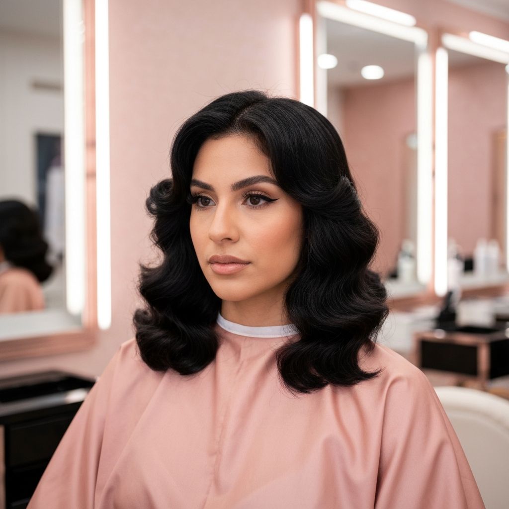 Transformation coiffure avant après Alger Hussein Dey